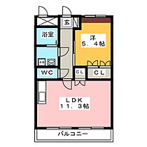 グランチェスター  ｜ 岐阜県大垣市禾森町２丁目（賃貸マンション1LDK・2階・41.04㎡） その2