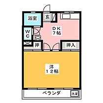 永井ビル  ｜ 岐阜県大垣市南高橋町３丁目（賃貸マンション1DK・2階・38.80㎡） その2