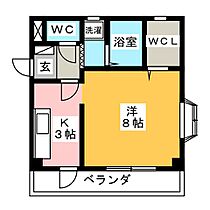 メゾン向日葵  ｜ 岐阜県大垣市南一色町（賃貸マンション1K・2階・29.16㎡） その2