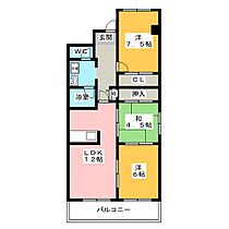 GRADO大垣  ｜ 岐阜県大垣市東長町（賃貸マンション3LDK・2階・69.02㎡） その2