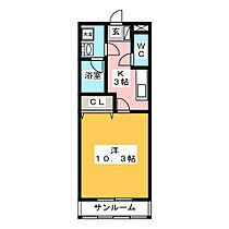 サンヴィレッジ　Ｂ棟  ｜ 岐阜県大垣市横曽根４丁目（賃貸マンション1K・2階・29.70㎡） その2