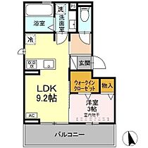 Ｍａｉｓｏｎ　ｄｅ　Ｎａｅｂａ 205 ｜ 岐阜県大垣市木戸町379番1（賃貸アパート1LDK・2階・34.22㎡） その2