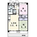 リバーサイドWillow1階4.8万円