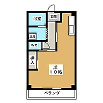 ベルウッド  ｜ 岐阜県大垣市三津屋町１丁目（賃貸マンション1R・3階・30.60㎡） その2