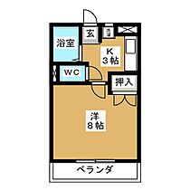 モアメゾン領家  ｜ 岐阜県大垣市領家町３丁目（賃貸マンション1K・2階・21.46㎡） その2