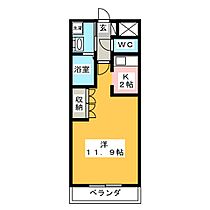 パストラールファイブ  ｜ 岐阜県大垣市大島町２丁目（賃貸マンション1R・1階・33.00㎡） その2