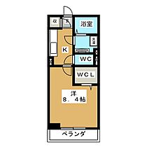 シンディパレス  ｜ 岐阜県大垣市中野町５丁目（賃貸アパート1K・1階・30.03㎡） その2