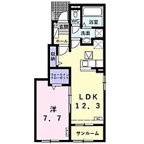 フィオーレ笠木　B 101 ｜ 岐阜県大垣市笠木町338-1（賃貸アパート1LDK・1階・50.14㎡） その2