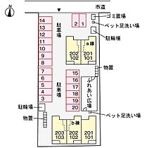 Lei(レイ)　b 101 ｜ 岐阜県大垣市河間町４丁目21番地1（賃貸アパート1LDK・1階・50.14㎡） その3