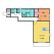 ユアメゾンクレア 203 ｜ 岐阜県大垣市中川町３丁目24番2（賃貸アパート1LDK・2階・41.05㎡） その2