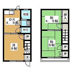 🉐敷金礼金0円！🉐コーポ八幡　北棟