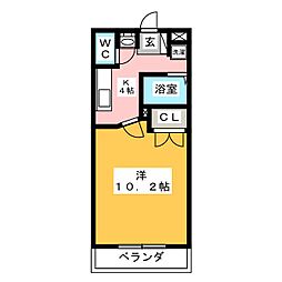 間取図画像 1K