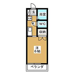 間取図画像 1K