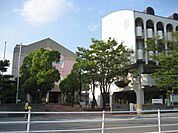 大学「大垣女子短大まで930m」