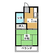 ソフィアマンション  ｜ 岐阜県各務原市鵜沼川崎町３丁目（賃貸マンション1DK・5階・21.60㎡） その2