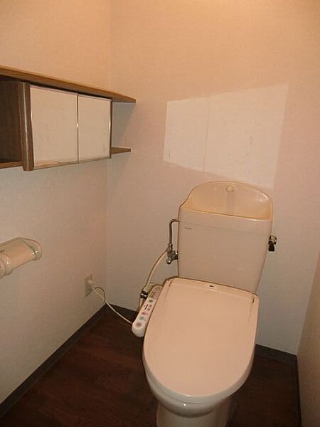 画像13:ちょっとした収納があるトイレ