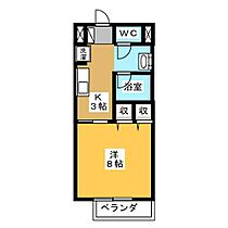 Sunset　Nishizawa  ｜ 岐阜県各務原市蘇原沢上町２丁目（賃貸マンション1K・2階・28.41㎡） その2