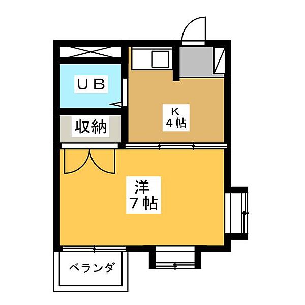 モン・リジェール ｜岐阜県各務原市那加前洞新町１丁目(賃貸マンション1K・3階・24.30㎡)の写真 その2