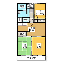 間取図画像 3LDK