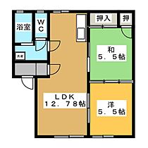 コンフォール浜見  ｜ 岐阜県各務原市那加浜見町２丁目（賃貸アパート2LDK・1階・50.54㎡） その2