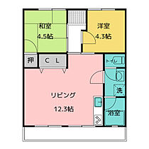 メトロポリス3号館  ｜ 岐阜県各務原市鵜沼山崎町６丁目（賃貸マンション2LDK・3階・45.36㎡） その2