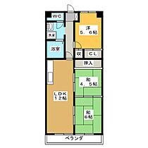 ウヌマタウンＣ  ｜ 岐阜県各務原市鵜沼山崎町５丁目（賃貸マンション3LDK・1階・60.50㎡） その2