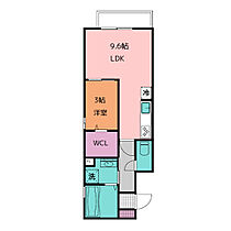 D-ROOM Ciel 103 ｜ 岐阜県各務原市鵜沼三ツ池町１丁目68番（賃貸アパート1LDK・1階・34.82㎡） その2