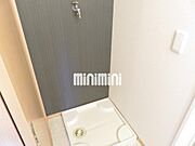 室内洗濯機置き場です