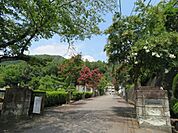 中学校「各務原市立鵜沼中学校まで2845m」