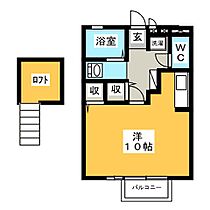 ラピスリーオ  ｜ 岐阜県可児市下恵土（賃貸アパート1R・2階・29.44㎡） その2