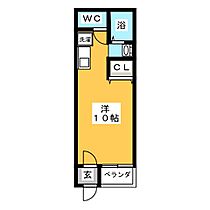 レコス壱番館  ｜ 岐阜県可児市土田（賃貸マンション1R・1階・25.20㎡） その2