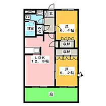 リバティーＭ  ｜ 岐阜県可児市大森（賃貸マンション2LDK・1階・57.33㎡） その2