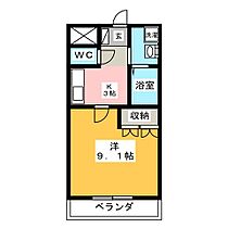 Ｆａｎｔａｓｉｓｔａ  ｜ 岐阜県可児郡御嵩町上恵土（賃貸マンション1K・2階・30.00㎡） その2