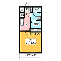 ハイムチアーズ  ｜ 岐阜県可児郡御嵩町御嵩（賃貸マンション1K・2階・26.25㎡） その2