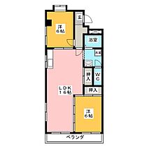 ミヤジママンション  ｜ 岐阜県可児市広見５丁目（賃貸マンション2LDK・5階・60.48㎡） その2