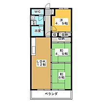 ブランメゾン赤坂  ｜ 岐阜県多治見市赤坂町３丁目（賃貸マンション3LDK・1階・60.50㎡） その2