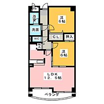 プレシャスコート  ｜ 岐阜県可児市今渡（賃貸マンション2LDK・2階・60.72㎡） その2