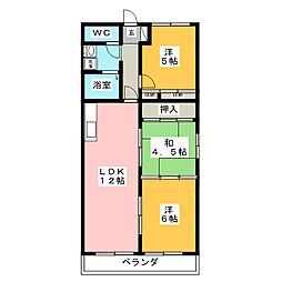間取図画像 3LDK