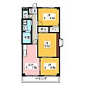 アクア・ハイツ4階4.9万円