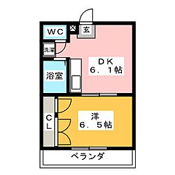 間取図画像 1DK