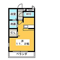 Ｌａｖｉｅ　en　ｒｏｓｅ  ｜ 岐阜県可児市今渡（賃貸マンション1R・1階・30.00㎡） その2
