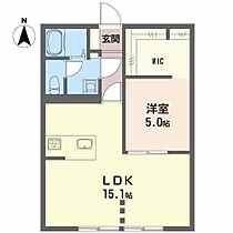 サンハイム　Ａ  ｜ 岐阜県本巣市政田（賃貸アパート1LDK・1階・48.36㎡） その2