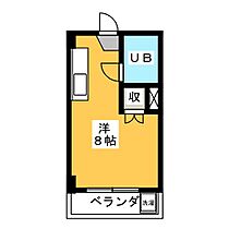 ハッピースカイ  ｜ 岐阜県瑞穂市古橋（賃貸マンション1R・3階・18.10㎡） その2