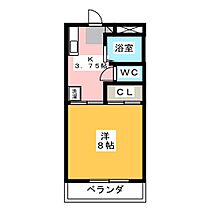 アスカ　C  ｜ 岐阜県本巣郡北方町高屋白木１丁目（賃貸マンション1K・2階・26.40㎡） その2