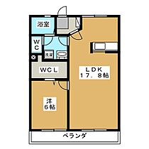 メゾンミズタ  ｜ 岐阜県瑞穂市穂積（賃貸マンション1LDK・3階・52.17㎡） その2