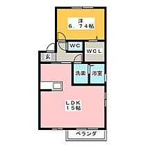 ピアチェーレ武　Ｂ  ｜ 岐阜県瑞穂市十九条（賃貸アパート1LDK・2階・50.42㎡） その2