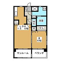 ＨＲ　Ｍａｎｓｉｏｎ  ｜ 岐阜県瑞穂市別府（賃貸マンション1LDK・6階・47.39㎡） その2