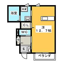 グランＴボナール  ｜ 岐阜県瑞穂市別府（賃貸アパート1R・1階・34.86㎡） その2