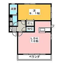 Ｐｏｌａｒｉｓ　Ｂ  ｜ 岐阜県揖斐郡大野町大字五之里（賃貸アパート1LDK・2階・55.12㎡） その2