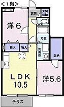 エスポワールA  ｜ 岐阜県瑞穂市本田（賃貸アパート2LDK・1階・56.83㎡） その2